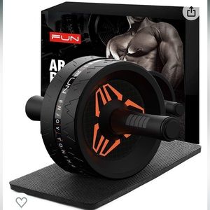 NIB RHYTHM FUN super wide ab wheel roller Home Gym equipment